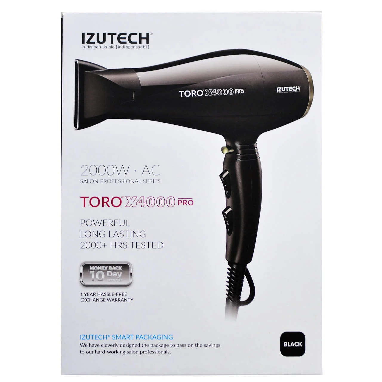 Toro X4000 2000Watt Pro Dryer - Black