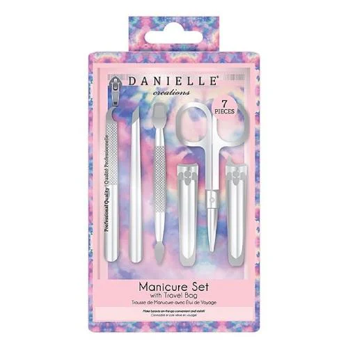 Danielle Manicure Set-Tie Dye 7 Pc