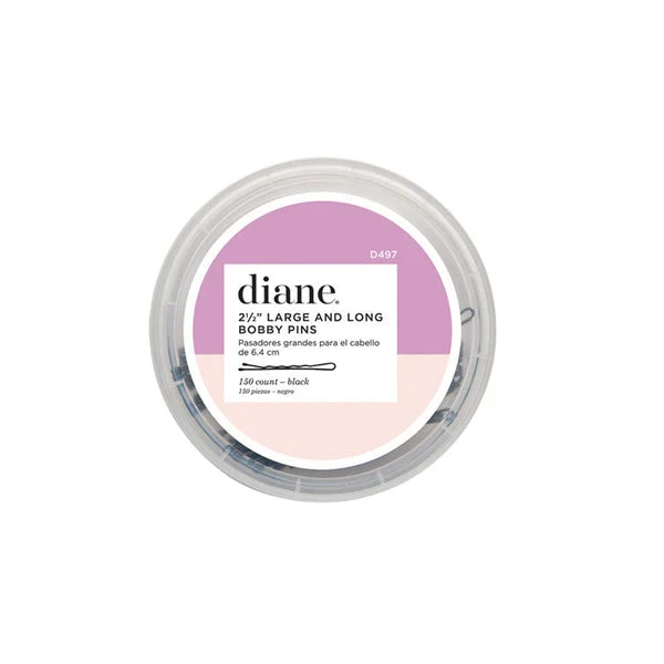 Diane Large + Long Bobby Pins 2.5 in Black 150 pk