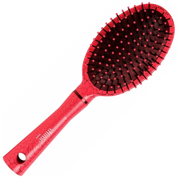 Diane Pink Crackle Oval Paddle Brush