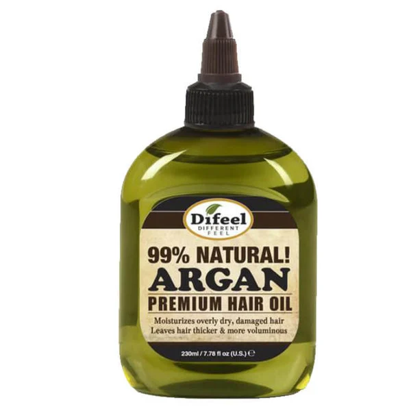 Difeel Premium Natural Hair Oil Argan 7.78 oz