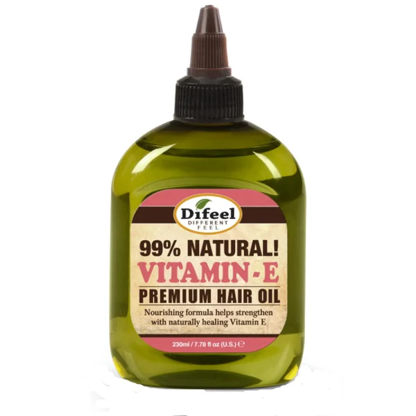 Difeel Premium Natural Hair Oil Vitamin E 7.78 oz