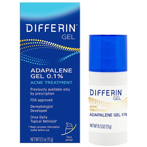 Differin 0.1% Adapalene Treatment Gel