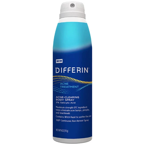 Differin Acne Clearing Body Spray 6 oz