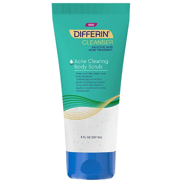 Differin Acne Clearing Daily Body Scrub 8 oz