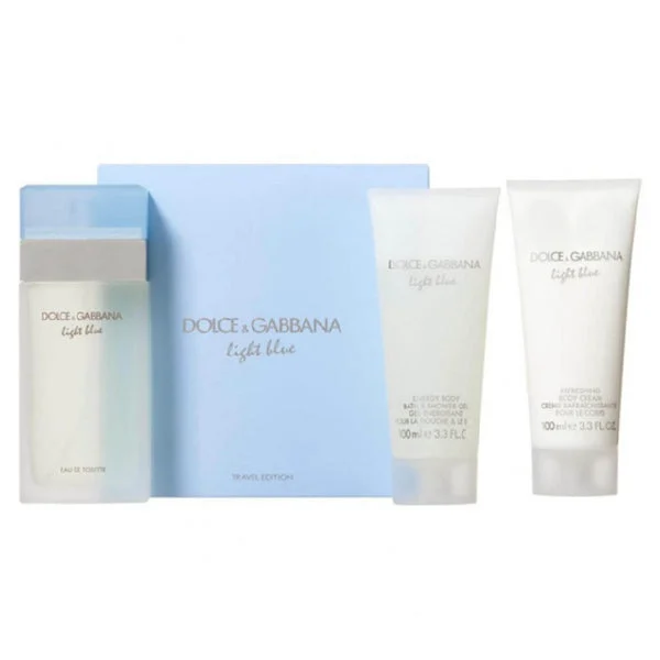 Dolce And Gabbana Light Blue Women's Gift Set 3-pc
