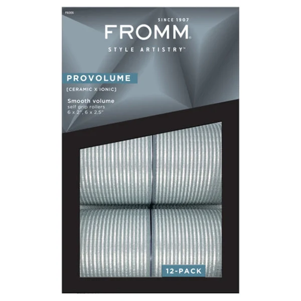 FROMM Ceramic Hair Roller Set 12 pack