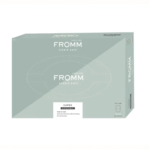 Fromm Disposable Cape Clear 50 pack