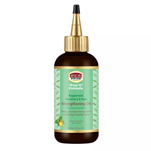 African Pride Strength Rosemary Sage Oil 4 oz.