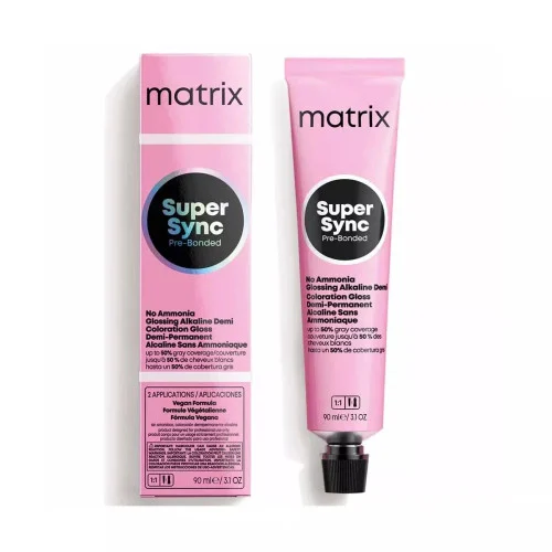 Matrix Super Sync Pre-Bonded Alkaline Demi Hair Color