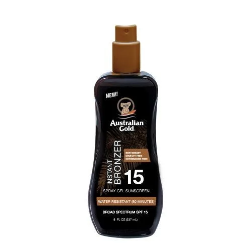Australian Gold Spray Gel With Instant Bronzer 8 oz