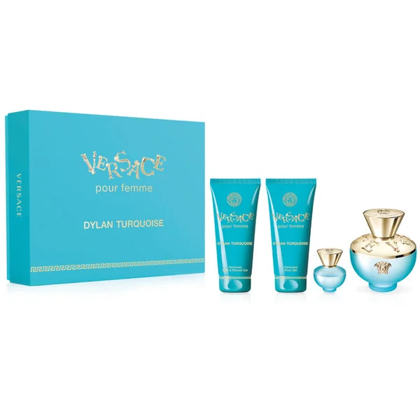 Gianni Versace Dylan Turquoise Women's Gift Set 4 pc