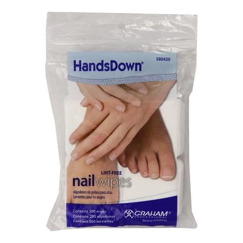 Graham Hands Down Nail Wipes 200 ct