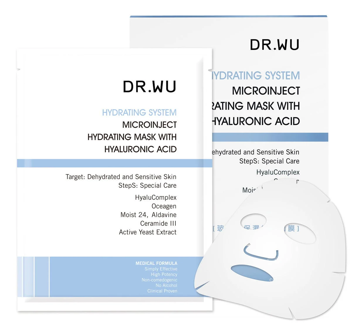 Dr.Wu Hydrating System Ultimate Hydrating Mask (Hyaluronic Acid) - 3 PC