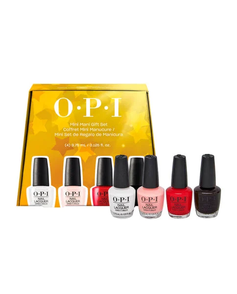 OPI Nail Lacquer 4 Pcs Mini Mani Kit-Holiday 24