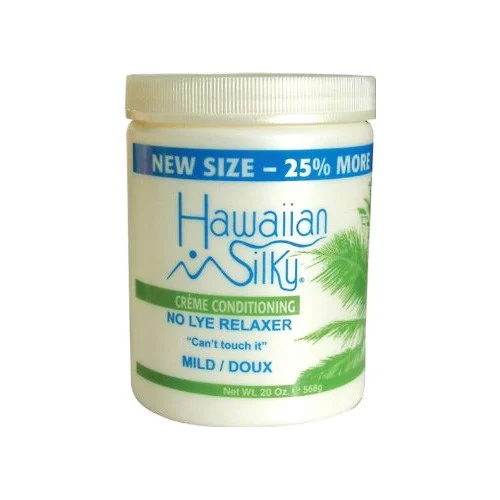 Hawaiian Silky Creme Conditioning No Lye Relaxer 20 oz