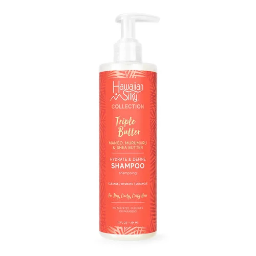 Hawaiian Silky Triple Butter Hydrate & Define Shampoo 12 oz