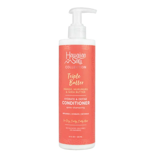 Hawaiian Silky Triple Butter Hydrate & Define Conditioner 12 oz