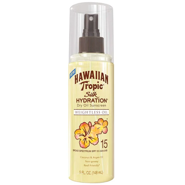 Hawaiian Tropic Silk Hydration Dry Oil Mist 5 oz