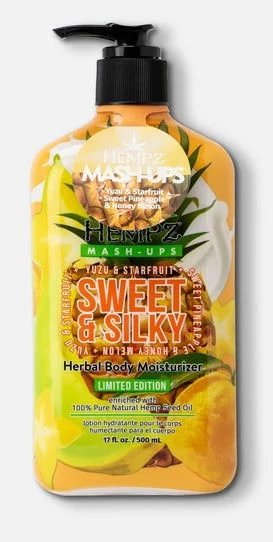 Hempz Mash-Ups LE Sweet & Sliky Herbal Body Moisturizer - 17 oz