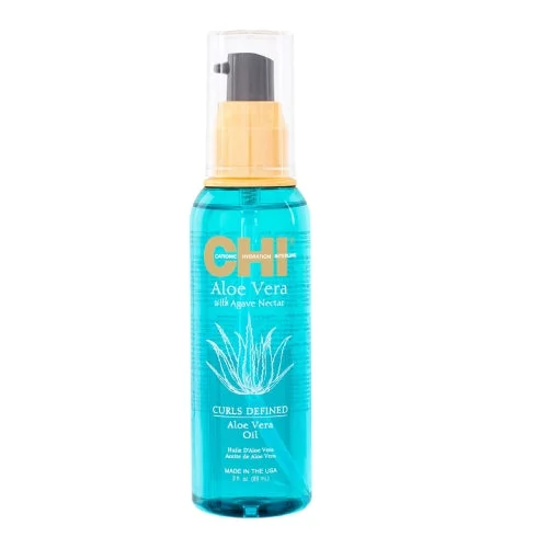 CHI Curls Defined Aloe Vera + Agave Nectar Aloe Vera Oil 3 oz