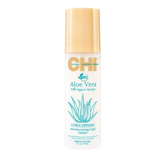 CHI Curls Defined Aloe Vera + Agave Nectar Moisturizing Curl Cream 5 oz