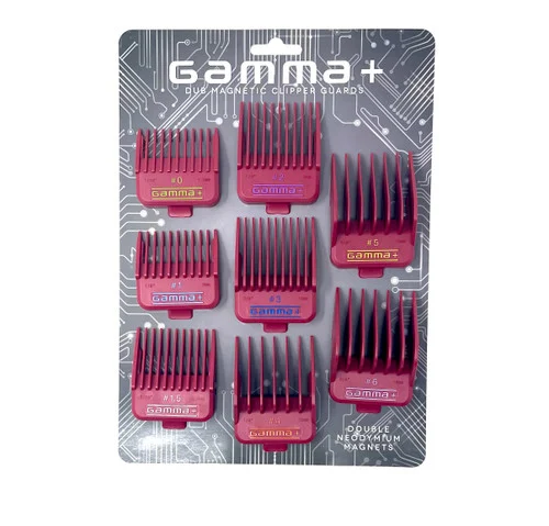 GAMMA+ Double Dub Magnetic Guards Red- 8 pcs