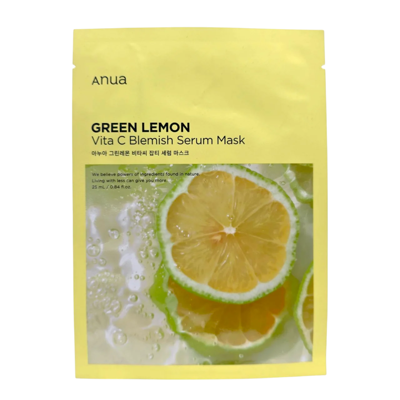 Green Lemon Vita C Blemish Serum Mask -