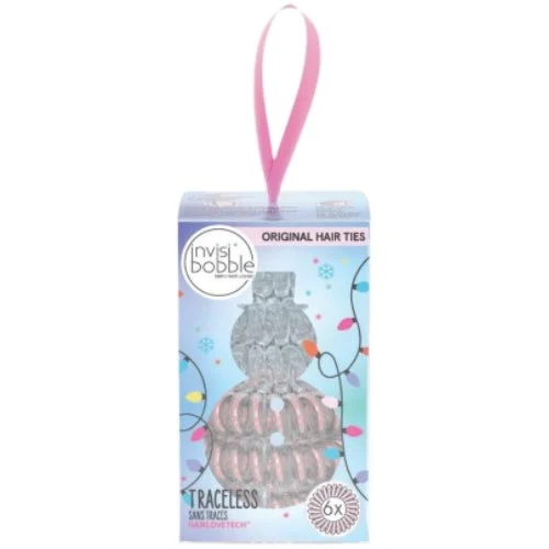 Invisibobble Festive Snowman Mulitpack 6 Piece