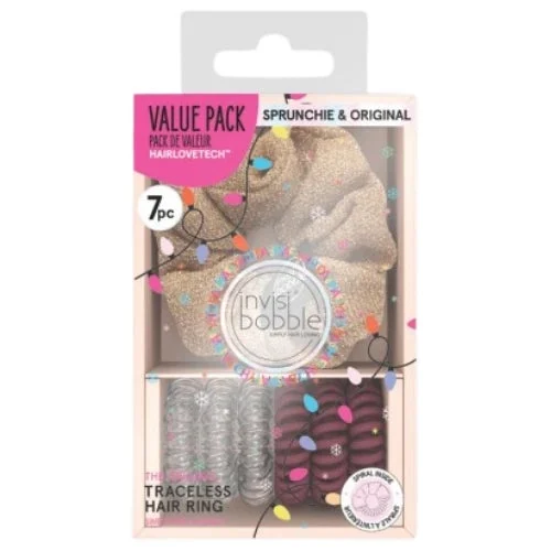 Invisibobble Holiday Value Pack 7 pc