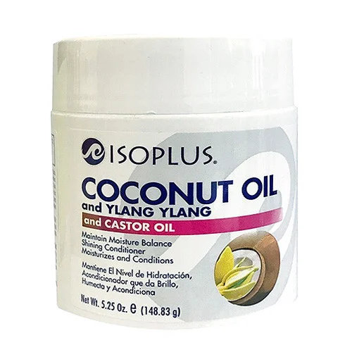 Isoplus Coconut Oil with Ylang Ylang and Castor Oil 5.25 oz