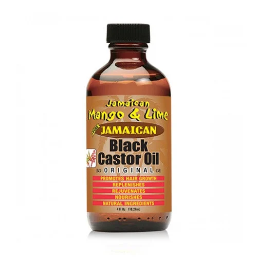 Jamaican Mango & Lime PURE Jamaican Black Caster Oil Original 4 oz