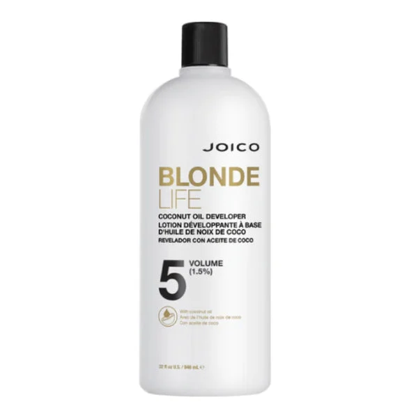 Joico Blonde Life 5 Volume Coconut Oil Developer 32 oz