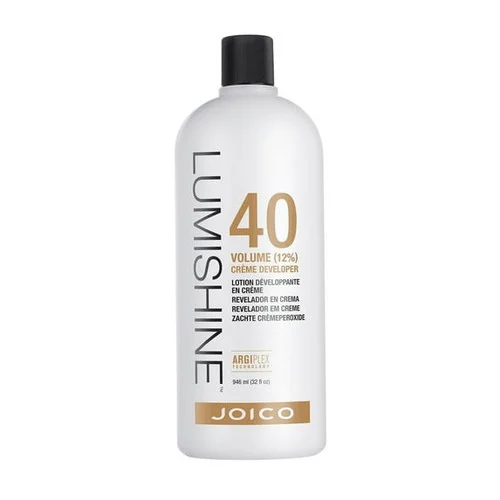 Joico LumiShine Creme Developer 40 Volume – Professional Hair Color Peroxide, 32 oz