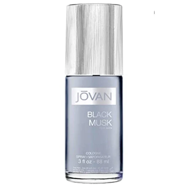 Jovan Black Musk Men's Eau De Cologne Spray 3.0 oz