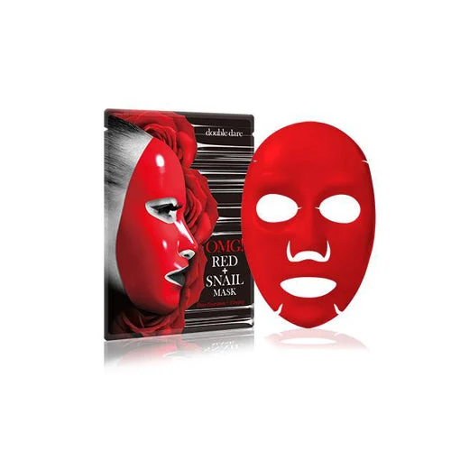 Double Dare OMG! Red + Snail Mask