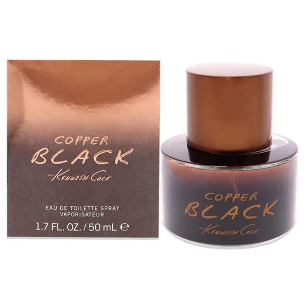 Kenneth Cole Copper Black Men's Eau De Toilette Spray 1.7 oz