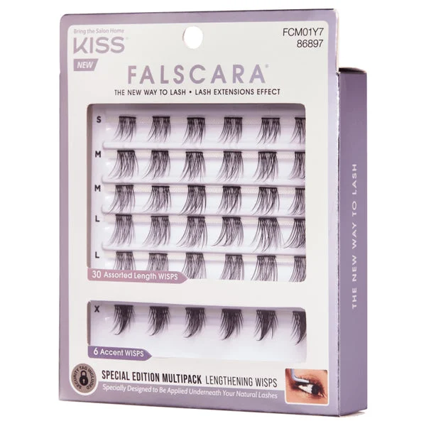 Kiss Falscara Eyelash-Wisps Multi Accents 01 Lengthening