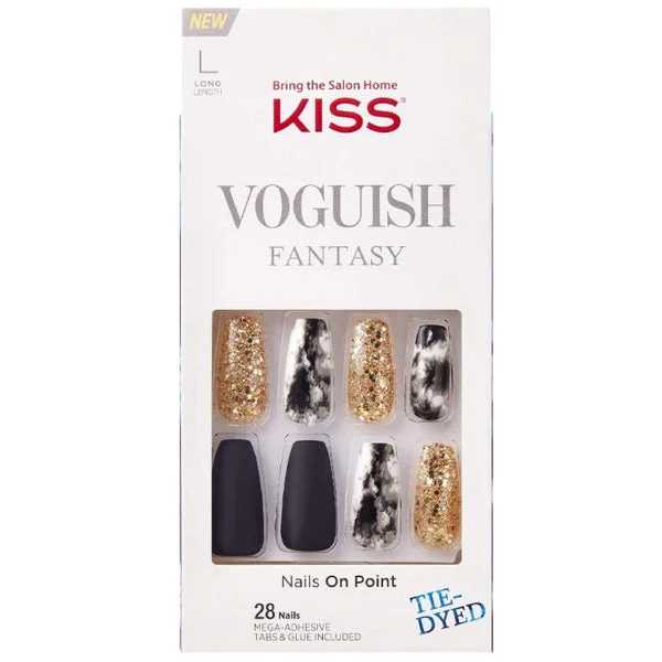 Kiss Voguish Glue On Fantasy Nails-New York