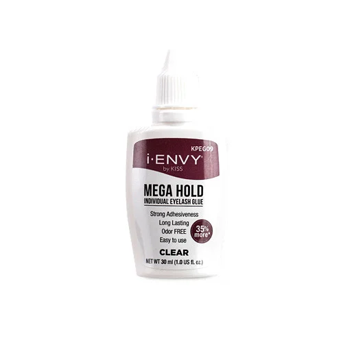Kiss i ENVY Mega Hold Individual Eyelash Glue CLEAR