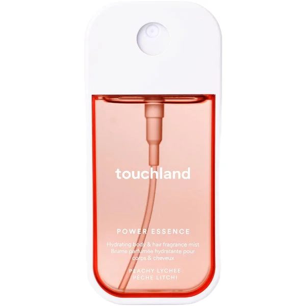 Touchland Hydrating Hair and Body Mist- Peachy Lychee 2 oz