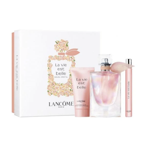 Lancome La Vie Est Belle Soliel Cristal Women's Gift Set 3 pc