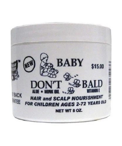 Baby Don't Be Bald Natural Hair & Scalp Nourishment 8 oz
