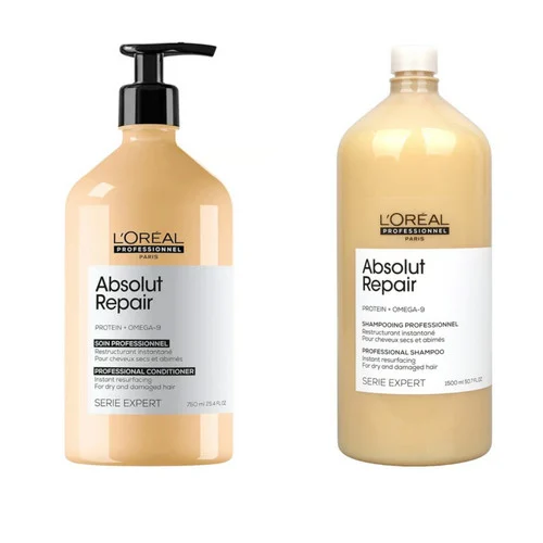 L'Oréal Professionnel Série Expert Absolut Repair Shampoo 1.5L & Conditioner 750ml Set