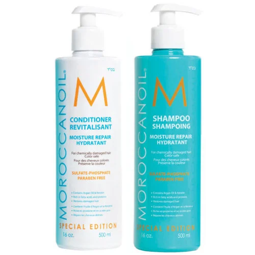 Moroccanoil Moisture Repair Shampoo & Conditioner 16.9 oz Duo