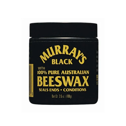 Murray's 100% Pure Australian Beeswax, Black 4 oz