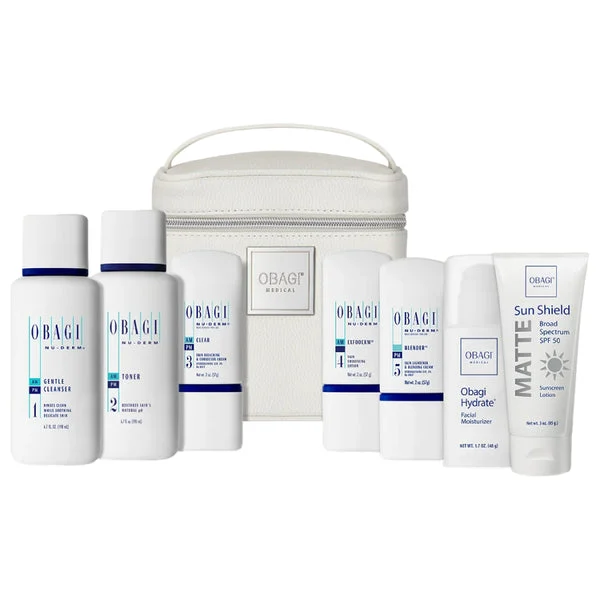 Obagi Medical Nu-Derm FX System Skin Transformation Kit Norm-Dry Rx
