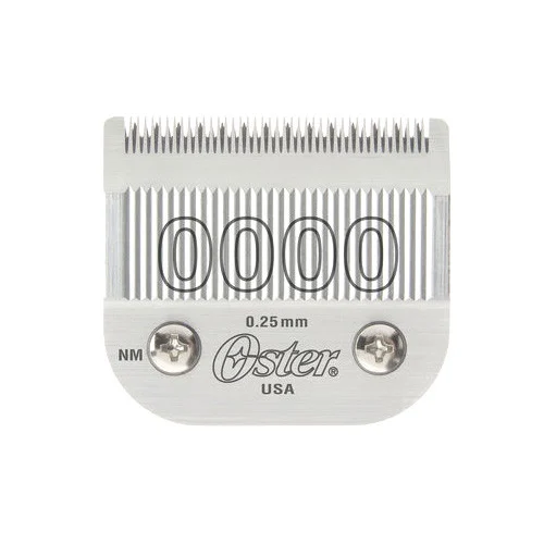 OSTER Detachable Blade Size 0000 Fits Classic 76, Octane, Model One, Model 10, Outlaw Clippers 076918-016