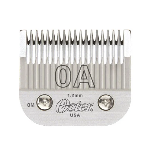 OSTER Detachable Blade Size 0A Fits Classic 76, Octane, Model One, Model 10, Outlaw Clippers 076918-056