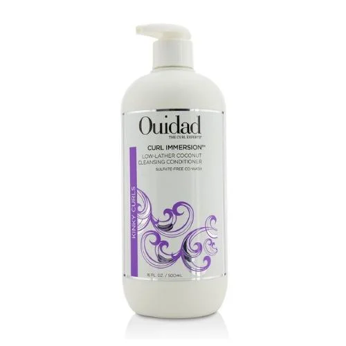 Ouidad Curl Immersion Low-Lather Coconut Cleansing Conditioner